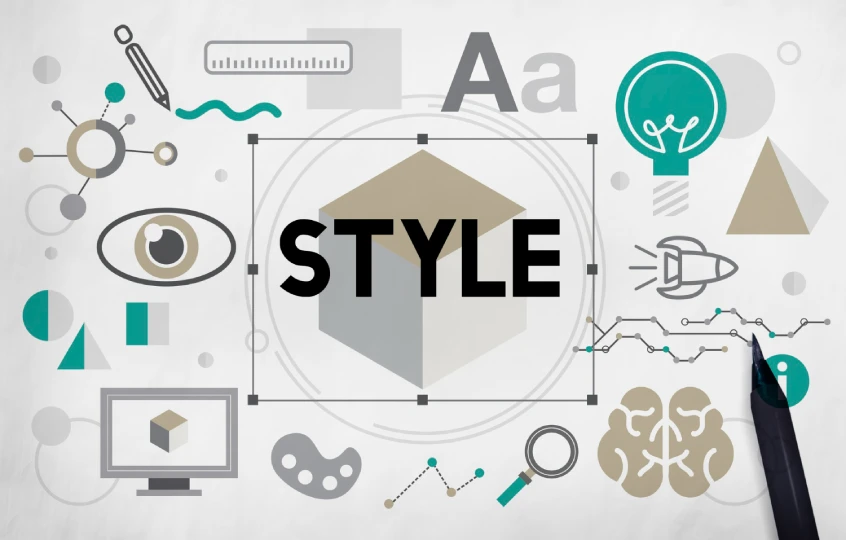 Visual style animated explainer video