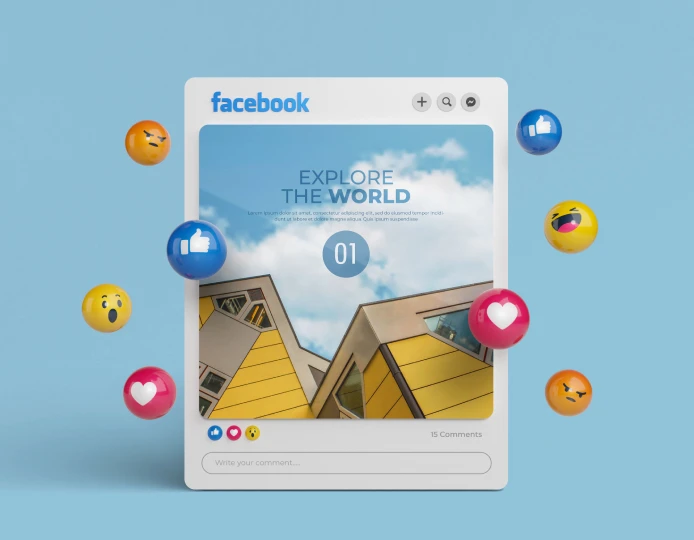 facebook template
