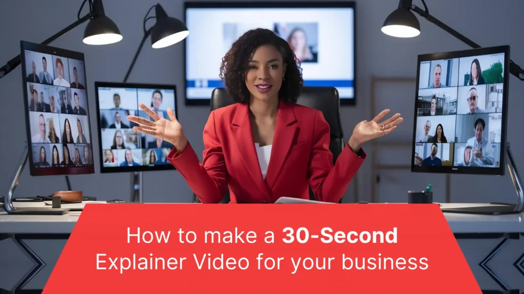 How to make 30 second explainer video for your business