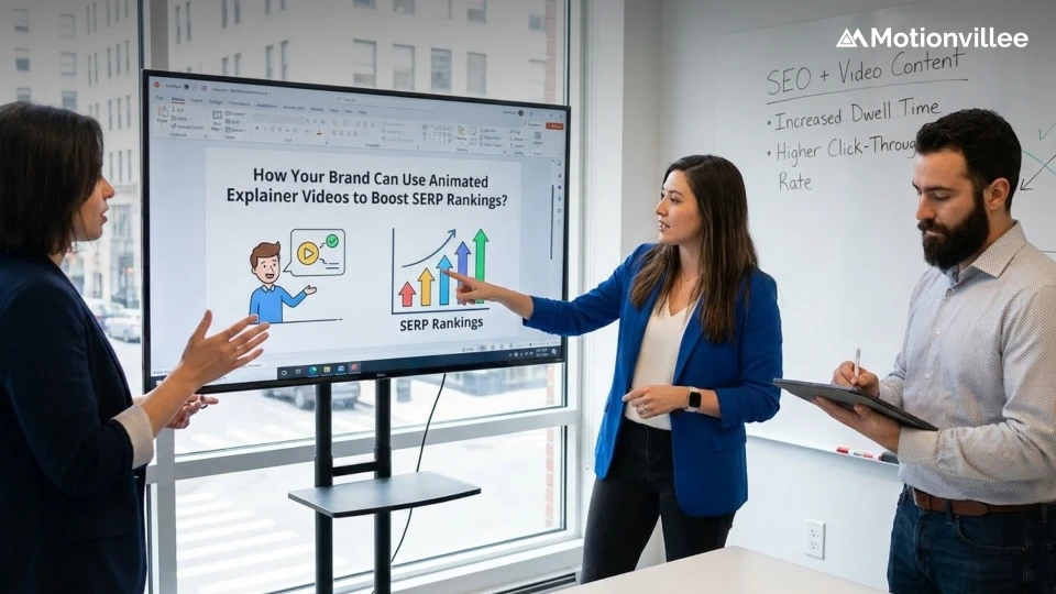 How Your Brand Can Use Animated Explainer Videos to Boost SERP Rankings?