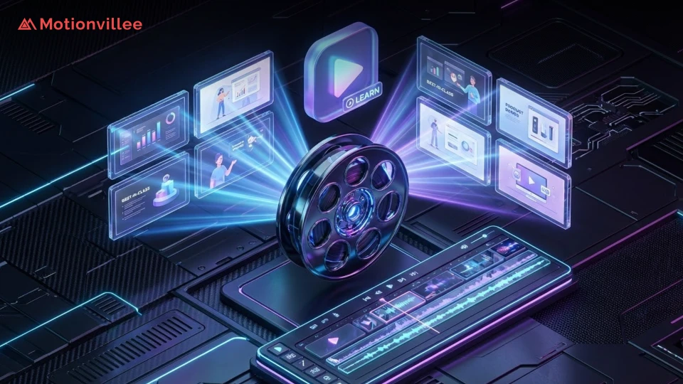 Learning from the Best: Explainer Video Examples