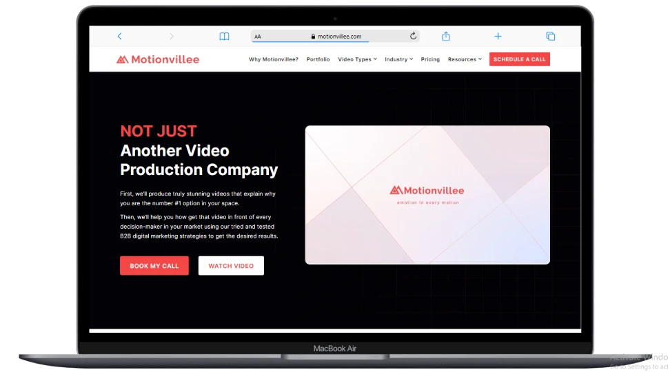Website Homepage
