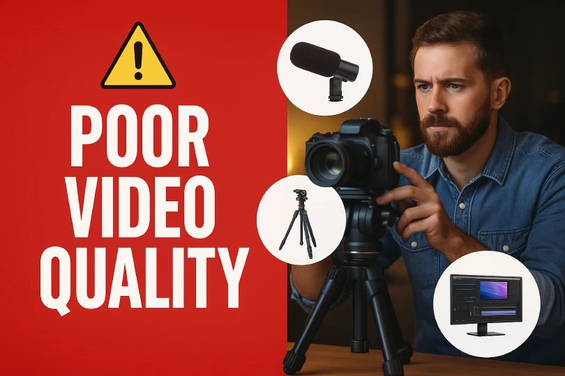 Poor Video Quality Hurts Your Image