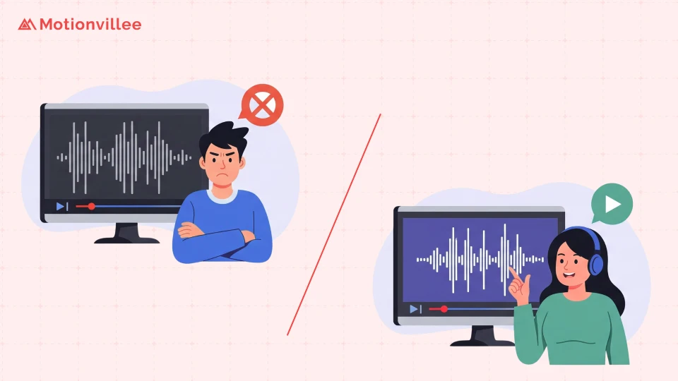 Poor Audio Quality Hurt A Video