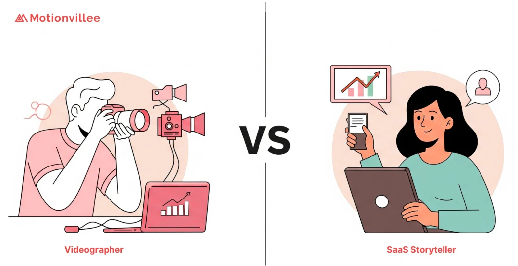 Videographer vs SaaS Storyteller – Key Differences