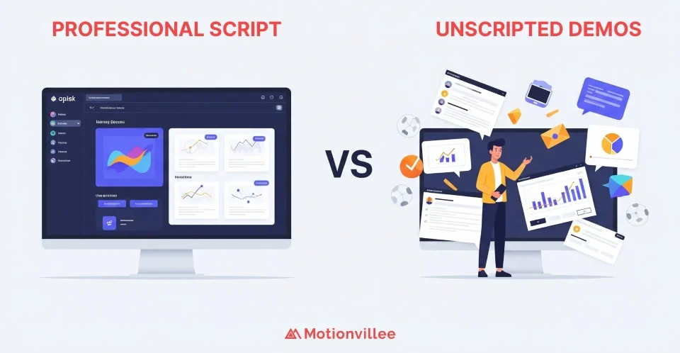 Why Script Quality Makes or Breaks SaaS Demo Videos