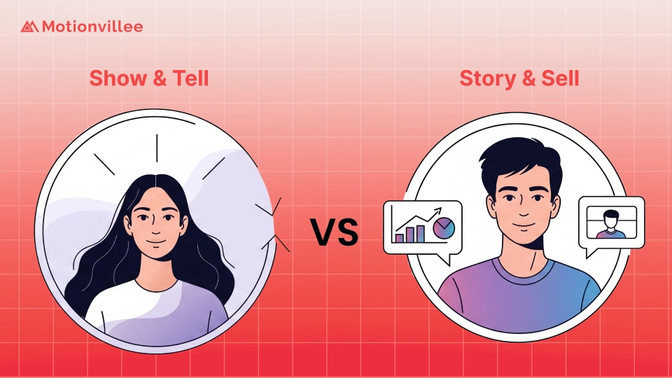 story and sell demo focuses on the buyer’s success