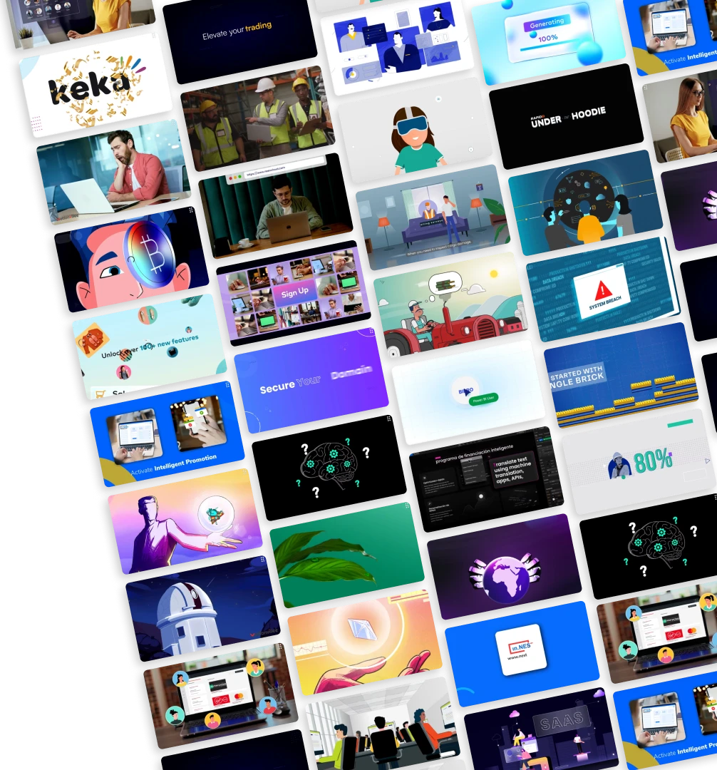 explainer video portfolio