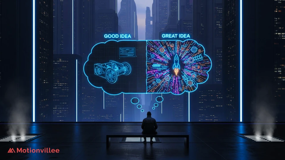 What turns a good idea into a great one