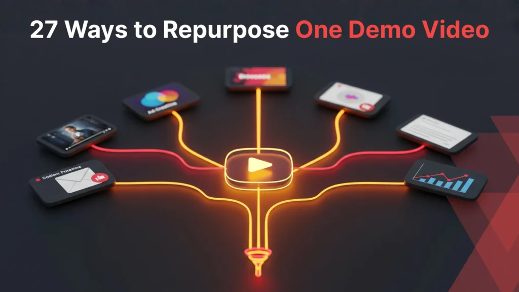 27 Ways to Repurpose One Product Demo Video Across Your Funnel?