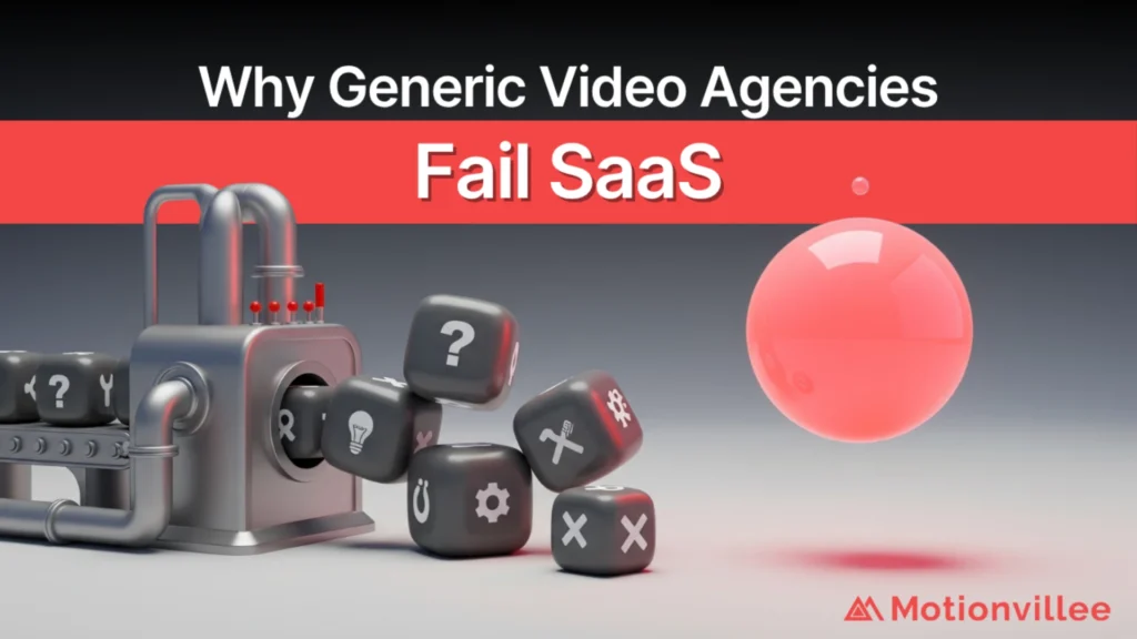 Why Do Generic Video Agencies Fail for SaaS Companies?