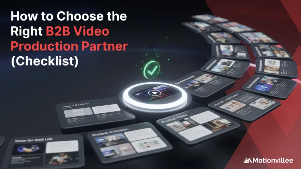 How to Evaluate and Select the Right B2B Video Production Partner: Step-by-Step Checklist