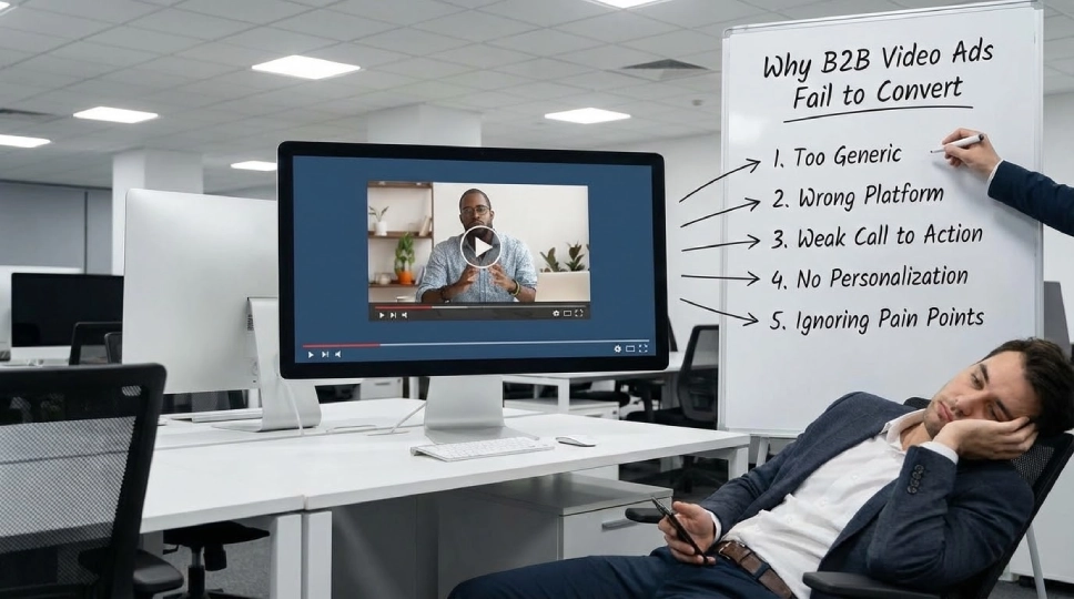 Why B2B Video Ads Fail to Convert