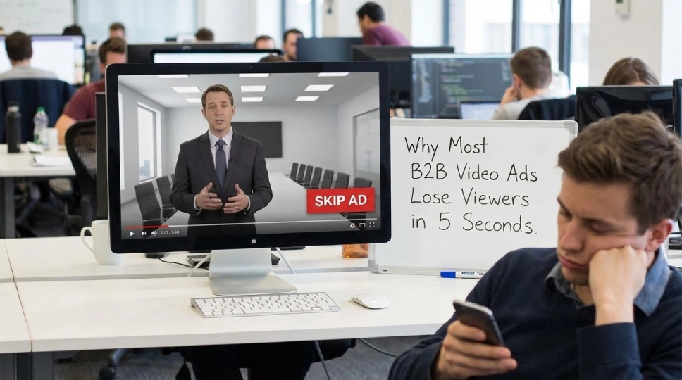 Why Most B2B Video Ads Lose Viewers in 5 Seconds
