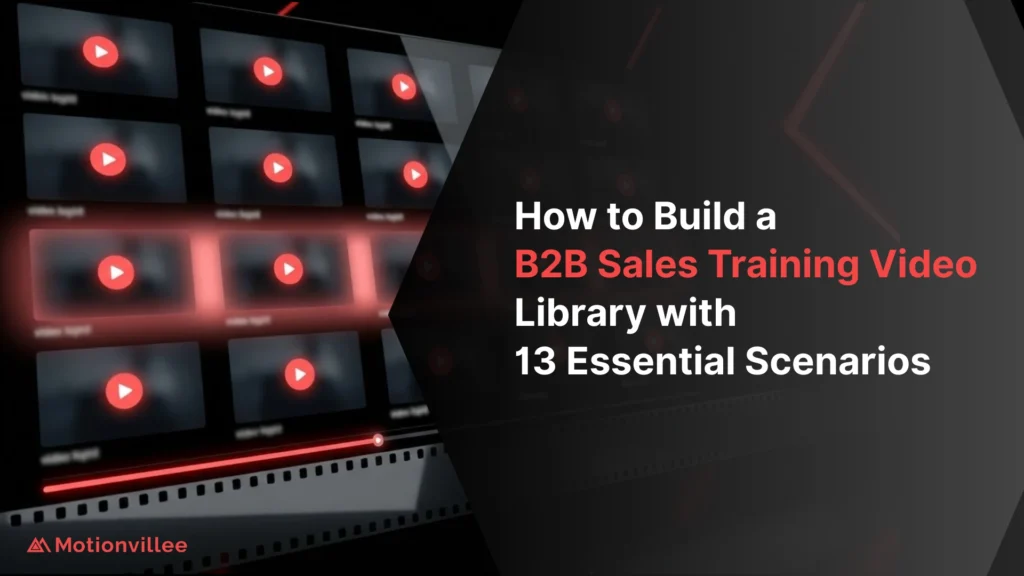 How to Build a B2B Sales Training Video Library with 13 Essential Scenarios