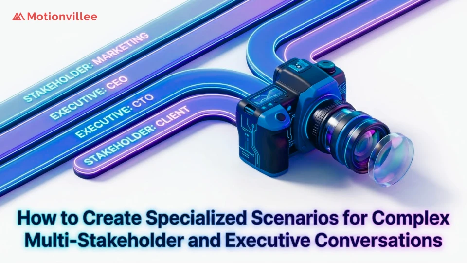 How to Create Specialized Scenarios for Complex Multi-Stakeholder and Executive Conversations