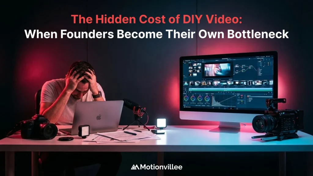 The Hidden Cost of DIY Video: When Founders Become Their Own Bottleneck