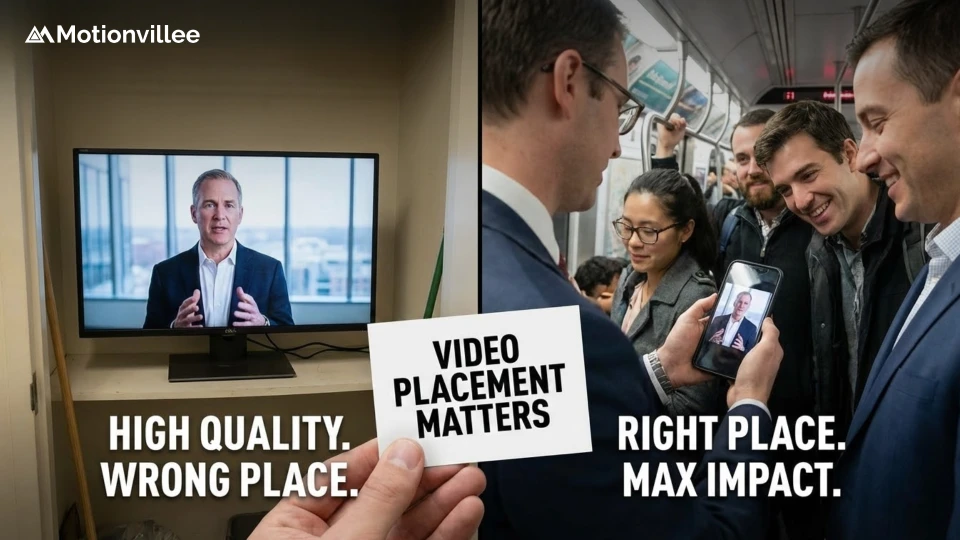 Why Video Placement Matters as Much as Video Quality