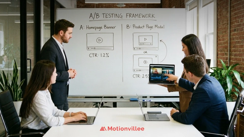 A/B Testing Framework for Video Placement Optimization