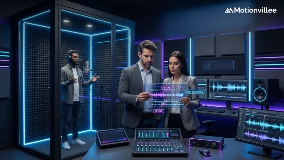 Voiceover Expenses Beyond the Initial Recording