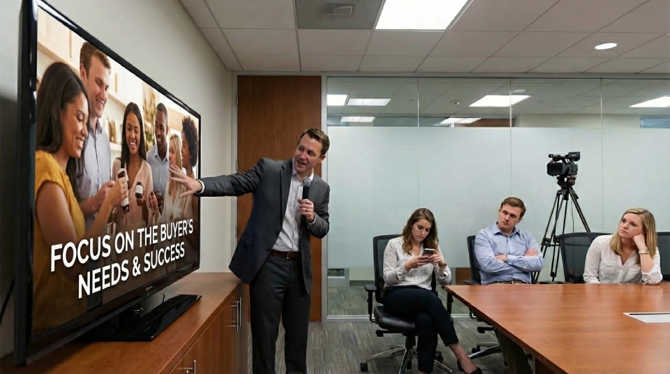 The Video Talks About the Brand Instead of the Buyer