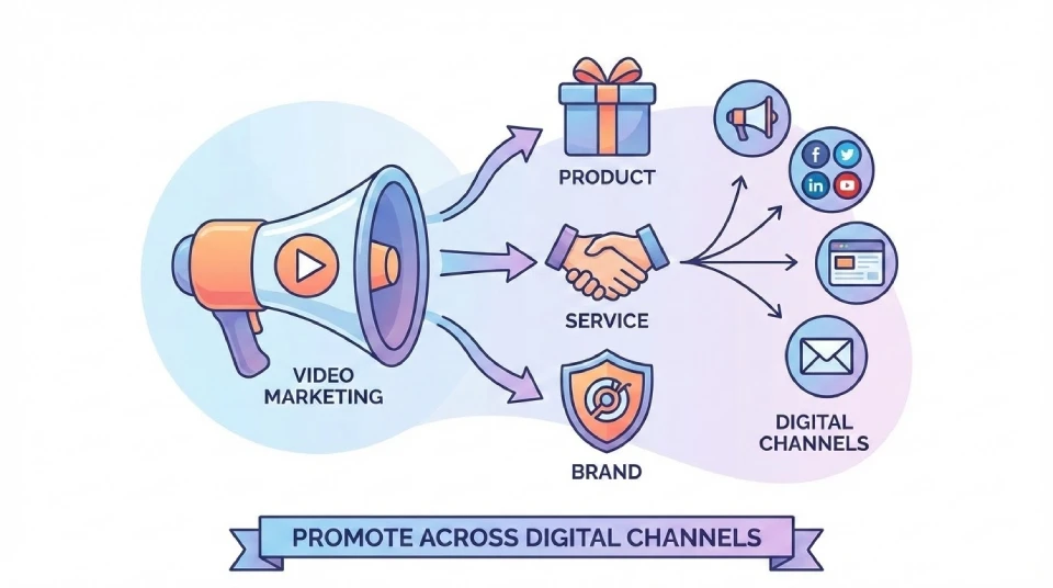 Video marketing is using video content to promote your product, service, or brand across digital channels.