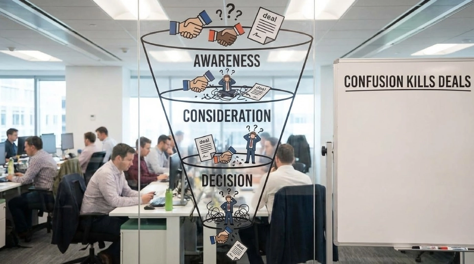 What Type of Confusion Kills Deals at Each Funnel Stage?