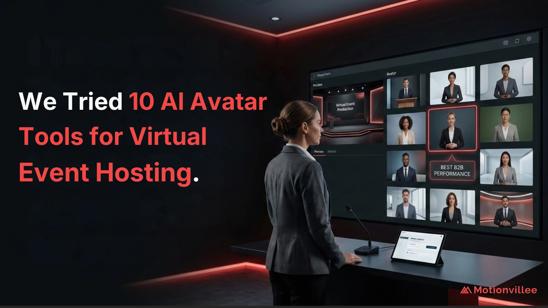 We Tested 10 AI Avatar Tools for Virtual Events. Here’s What Worked Better Than Expected